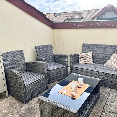דירה Duplex Solarium Proche Du Port De Larros Mestras גוז'אן-מסטרה
